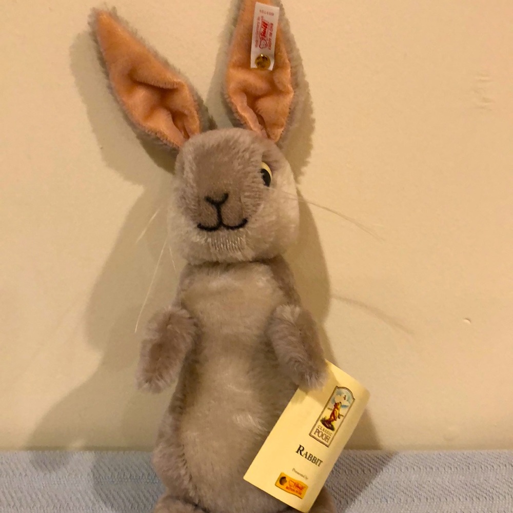 Steiff Rabbit with button in ear.